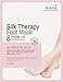 OBS lab] Silk Therapy FOOT MASK 1 Pair x 5 Packs, This Foot Care Sheet Mask Moisturizes and Nourishes Foot Skin with Herb Complex for the Dry Foot