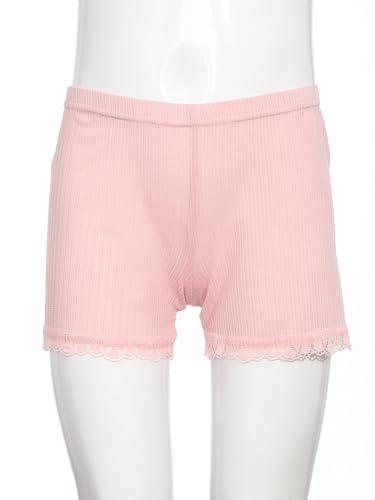 Little Big Girls Lace Trim Bike Shorts Safety Under Dress Dance Panties Undershorts Underwear4