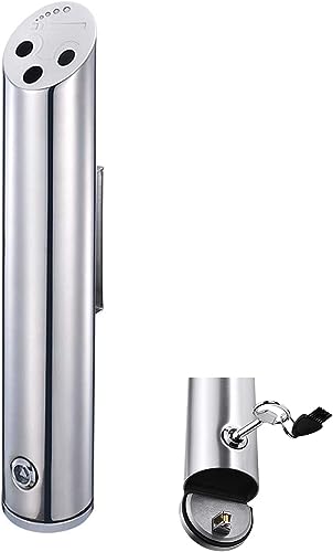 Outdoor Wall Ashtray Container For Outdoors - Upgraded Cylinder Cigarette Butt Bin Container, For Garden, Office, Restaurants, Bars(Size:C)
