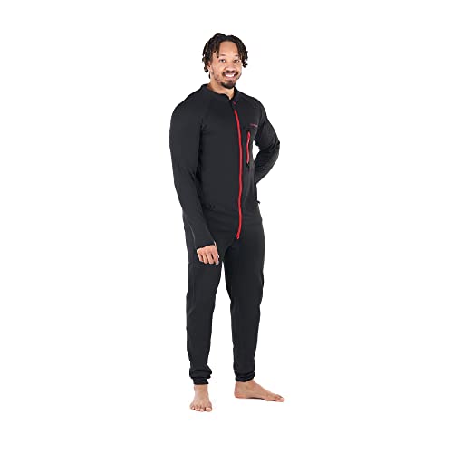 Level Six Men's Vulcan Dry Suit Liner-Black-L
