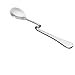 B&S FEEL Ice Coffee Tea Spoon Stainless Steel with Curved Handle, set of 6 (6.1 inches)