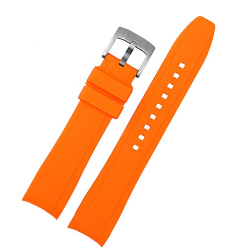 [SKXMOD] Rolex Longine Citizen BN0193ppȂC^[tF[XVREHb`ohXgbv19mm 20mm 22mm 21 Man\tguXbgANZT[(Orange silver,22mm)
