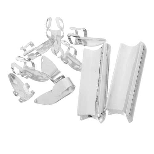 VICASKY 10pcs Guitar Accessories Kit Includes Metal Guitar Slides Tone Bar And Finger Picks Enhances Playing Experience For Beginners Professionals