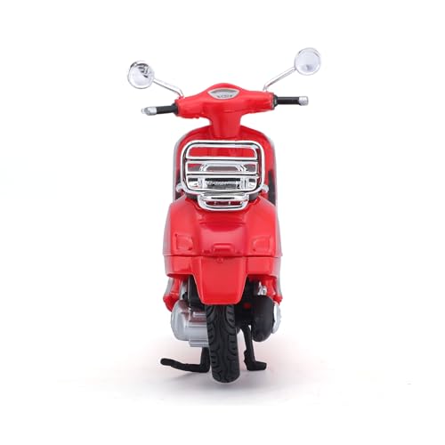 Modelo en miniatura Scooter a escala 1:18 Vespa GTS 300 rojo miniatura 6