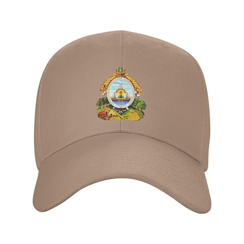 Casquette Honduras pour homme et femme - Casquette de baseball réglable pour camionneur, naturel, Taille unique