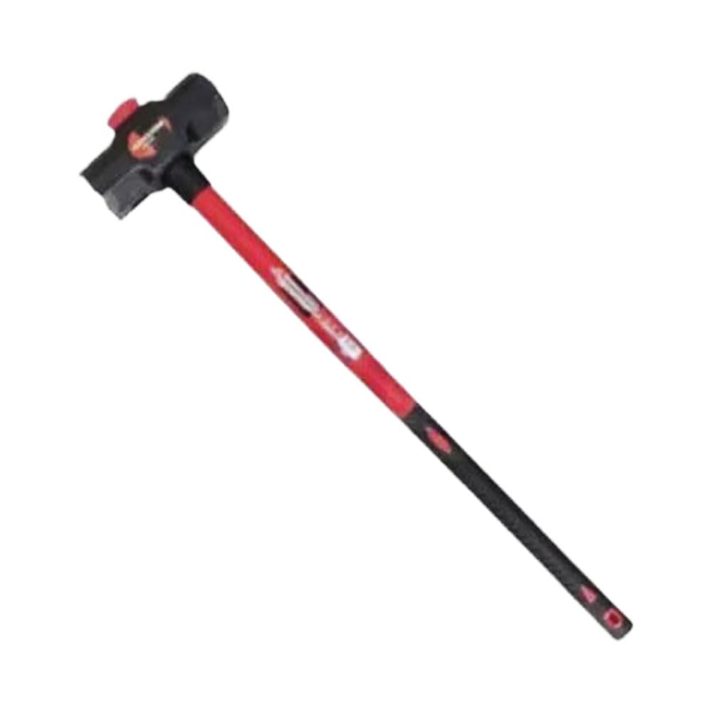 Dunnet Tools Light 10Lb Sledge Hammer With Forged Steel Construction | 16-Inch Fibreglass Handle | Demolition Tool For Breaker & Framing Tasks With Anti-Vibe Grip & Durable Wedge Design