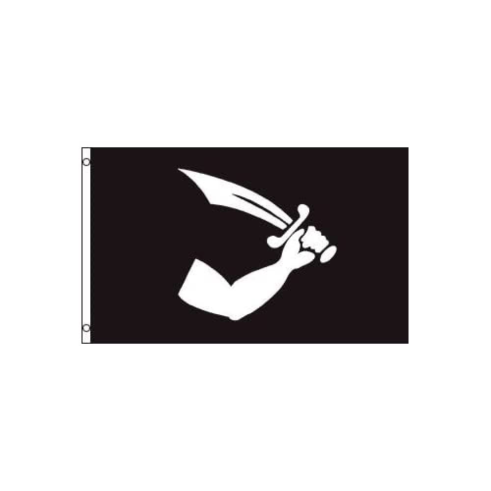 AZ FLAG Thomas Tew Pirate Flag 150 x 90 cm Skull Capri Flag 90 x 150 cm