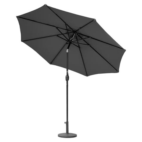 Harrier Crank & Tilt Parasol with LED Cover