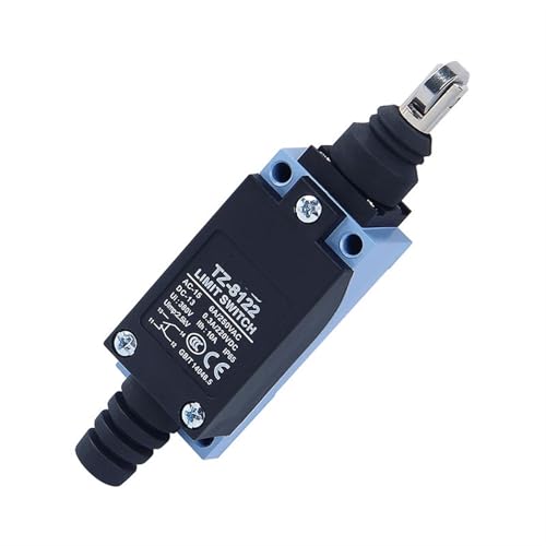 Interrupteur de fin de course TZ-8122 bipolaire à levier avec galet métallique pour automatisme