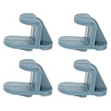 Installation : ces clips de remplacement pour étagères utilisent un système de fixation par boucle, permettant une installation ou un réglage rapide et sans outil du support d'étagère en plastique. optimisez ainsi l'organisation de votre réfrigérateur. clips pour étagères de réfrigérateur et de congélateur en plastique