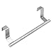Towel Rack Over Door Cabinet Shelf Rack Stainless Steel Bar Bathroom Kitchen Hanging Holder Home Storage Kitchen Tools,S