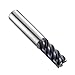 YG-1 95110 Carbide Jet-Power End Mill, Multi Flute, 45 Degree Helix, Long Length, Fine Pitch Roughing, 2-1/2" Length, 3/8"