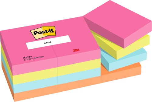 Post-it Notes 12 blocs de 100 feuilles pour un marquage couleur précis