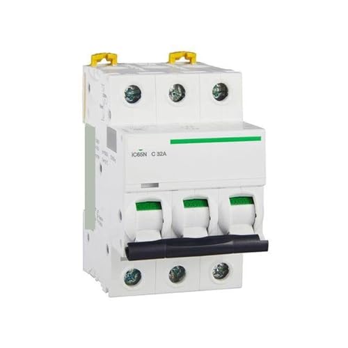 Disyuntor magnetotérmico IC65N 3P C32A interruptor automático de protección trifásica para casa 1