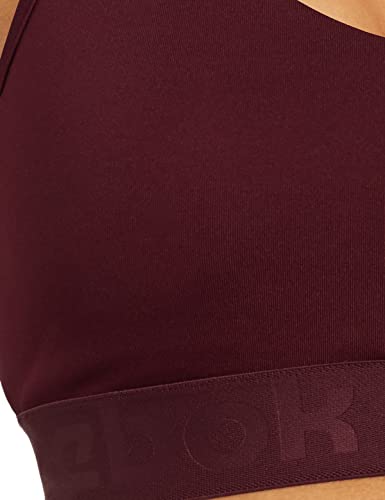Image of Reebok Women's Polyester Lightly Padded Wire Free Standard Sports Training Bra