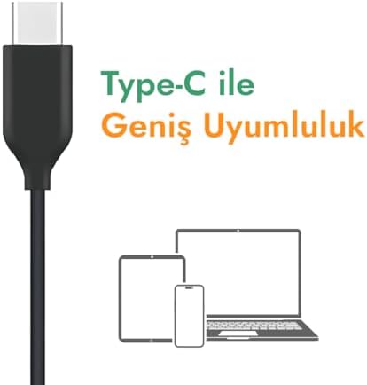 AKG Type-C Silikonlu Mikrofonlu Kablolu Kulaklık – Net ve Dengeli Ses - Görsel 3