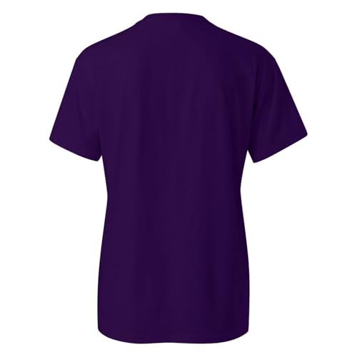 Tee shirt rose Octobre Rose en tissu fluide et manches courtes légères - 5