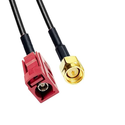 keisnoaja Fakra L ���X - SMA�I�X RG58 �����P�[�u���A�_�v�^�[ 0.5m