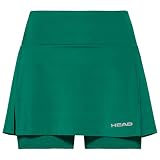 HEAD Damen Club Basic Skort W, Green, S