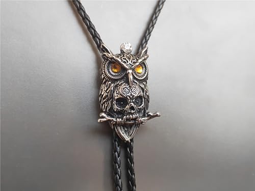 Image of Animal & Plant Bola Tie Bolo Tie Wedding Necklace for Men Women Groomsmen Western Cowboy Necktie