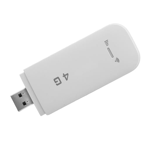 Image of Mobile Hotspot, Support 10 Devices Stable Signal Portable Router High Speed USB Powered with SIM Card Slot for Laptops (White)