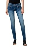 Used Look und 5-Pocket-Stil Herrlicher Piper Damen Slim Jeans Organic Denim