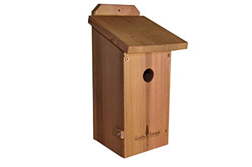 Garden Artworks Cedar Chickadee Birdhouse Made in the USA!