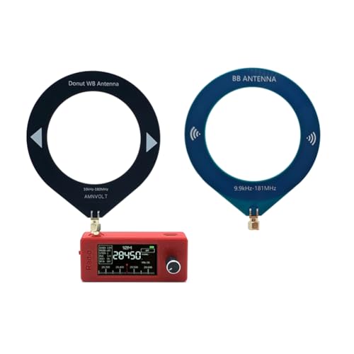 Radio portable toutes bandes avec écran IPS haute résolution et antenne