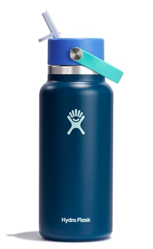 Hydro Flask 32 Oz Wide Flex Straw Cap Winter Night