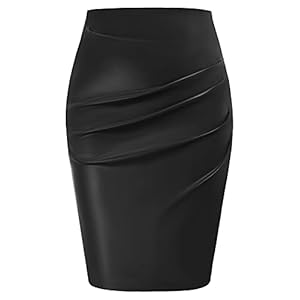 GRACE KARIN Kokerrok dames knielange business rok potlood rok CL866