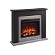 Elektrokamin CrownFlame Hektor – Elektrischer Standkamin mit 1000/2000 W