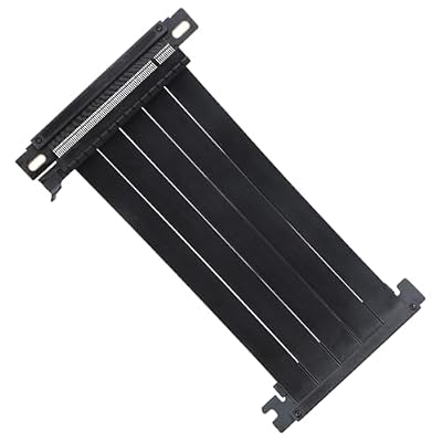 Elnwnnkc Gen4.0 PCIe Cable Express X16 Double Reverse High Speed GPU Extension Adapter ITX A4 3090 Graphics