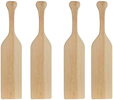 Walnut Hollow Wood Paddles for Arts, Crafts, Sorority, Fraternity & Home Decorating (4-Pack)