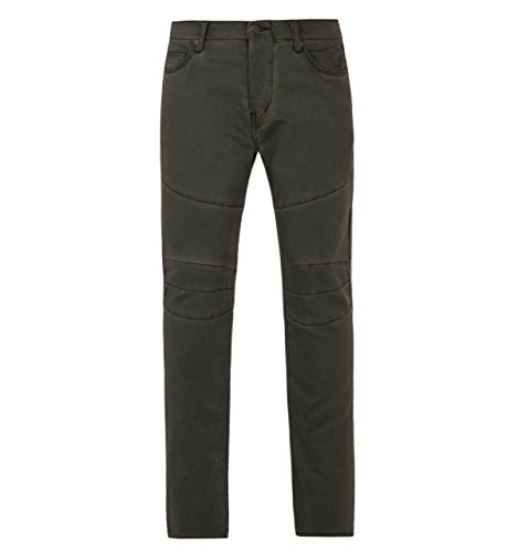True Religion Men's Rocco Moto Skinny Fit Knit Jean