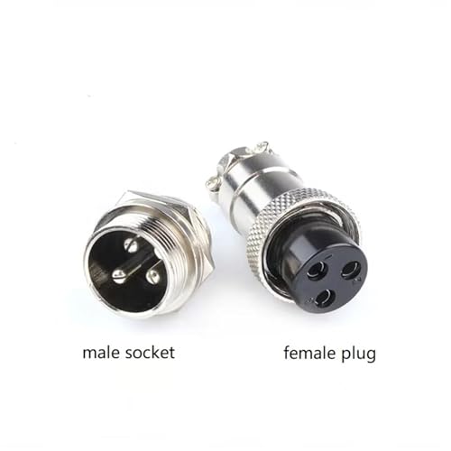 Conector de aviación GX16 2 pines miniatura 5