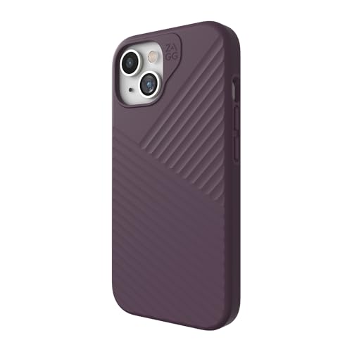 Coque iPhone 15 ZAGG Denali violette idéale pour sécuriser votre smartphone en voyage