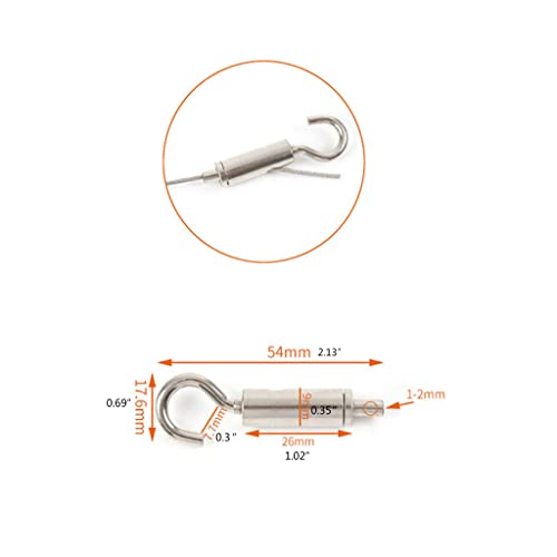 Image of Wire Rope Hook Picture Hanging Hardware Accessories For Paintings Billboards Wire Clamps Pull Code Ceiling Code Fixed