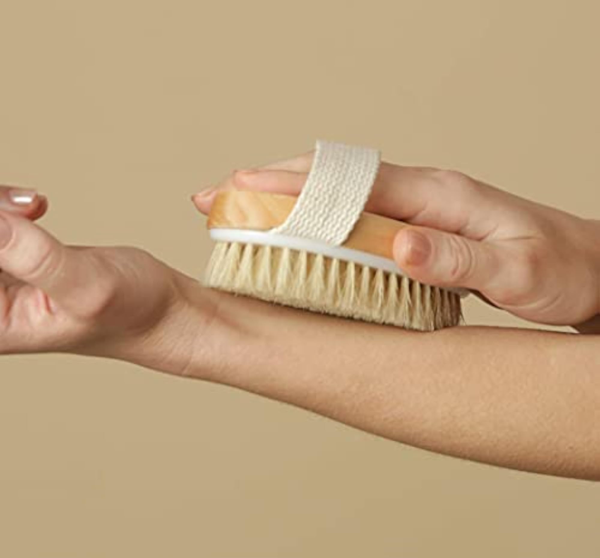 Dry Brushing Body Brush for Lymphatic Drainage