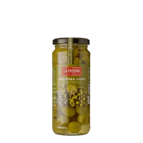 Azeitona Verde sem Caroço La Pastina 150 g