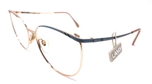 Preisvergleich Produktbild L'Amy Damen Brillengestell Oro E Celeste 57