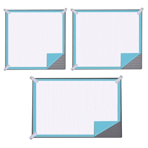 Tapis hygiénique en silicone avec clip d'ancrage pour chiot et chien