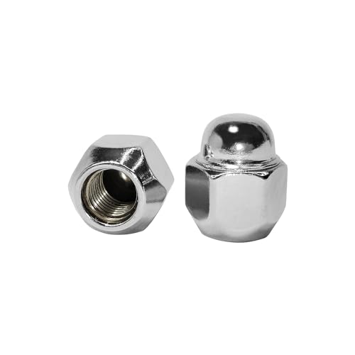 Image of 4PCS M12x1.50 Wheel Lug Stud Nut Set Compatible with Hyundai Sonata Elantra Tucson Genesis Accent Santa Fe Forte Kia Optima Rio Rondo Soul Forte5 Sedona 610568 52950-14140