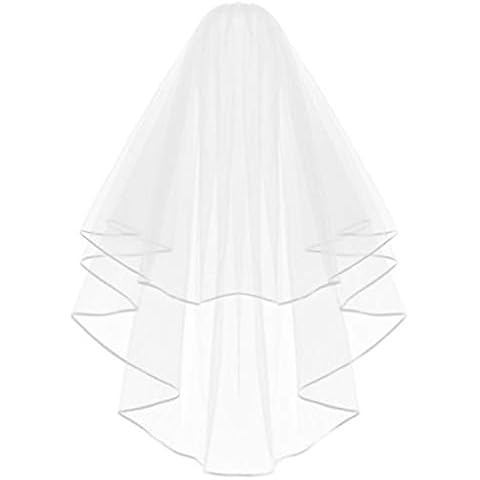KLOUD City Bridal Wedding Veil with Comb Cover