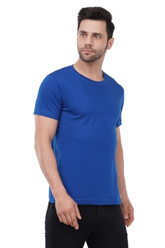 Image of Caseria Men's Cotton Printed T-Shirt -Dreams Keep Sleeping | 100% Cotton | Half Sleeves | Regular Fit | Printed | Round Neck | Graphic T Shirt