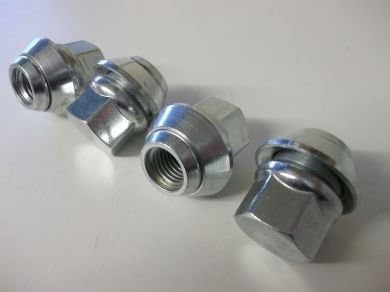 Set of 4 Replacement Wheel Nuts M12 x 1.5 With Washer (WN780) For Ford Alloy Wheels (NOT STEEL)