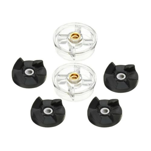 MEXWLOP Część zamienna Przekładnia podstawowa i przekładnia ostrzy do blenderów Magic Bullet MB1001 250 W, 6 szt. Ostrze pokrywy blendera