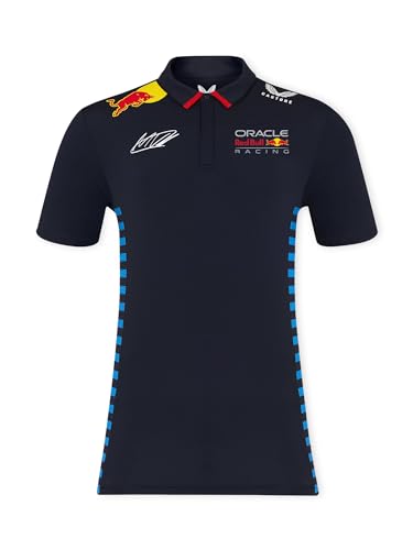 Men's Red Bull Racing F1 2024 Sergio Checo Perez Team Polo Shirt - Large - Night Sky