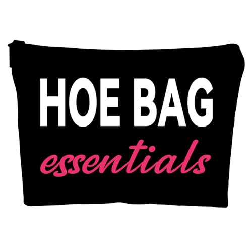 ZUYUROU Funny Gifts for Women, Friends, Hostess Gift Ideas Cool Gifts for Women Girls Birthday Gift Ideas Gag gifts Girls Weekend Overnight Fun Makeup Travel Bag Cosmetic Bag-Black