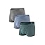 Heather Dark Dray/Heather Moonlight Blue/Heather Olive Green-3 Pack-e