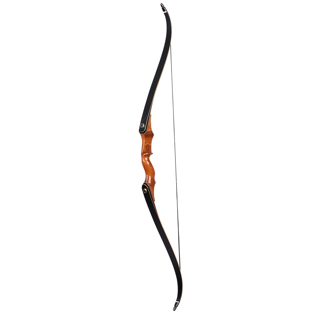 Arc Recourbé Démontable TOPARCHERY 66 Pouces + 12 Flèches - Chasse Et Cible